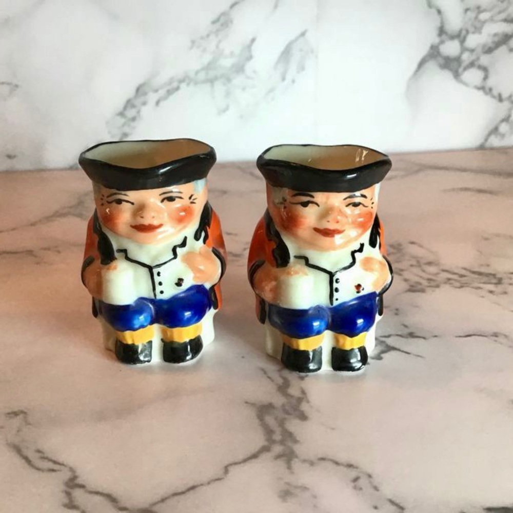 Vintage Royal Cauldon miniature toby mug jugs